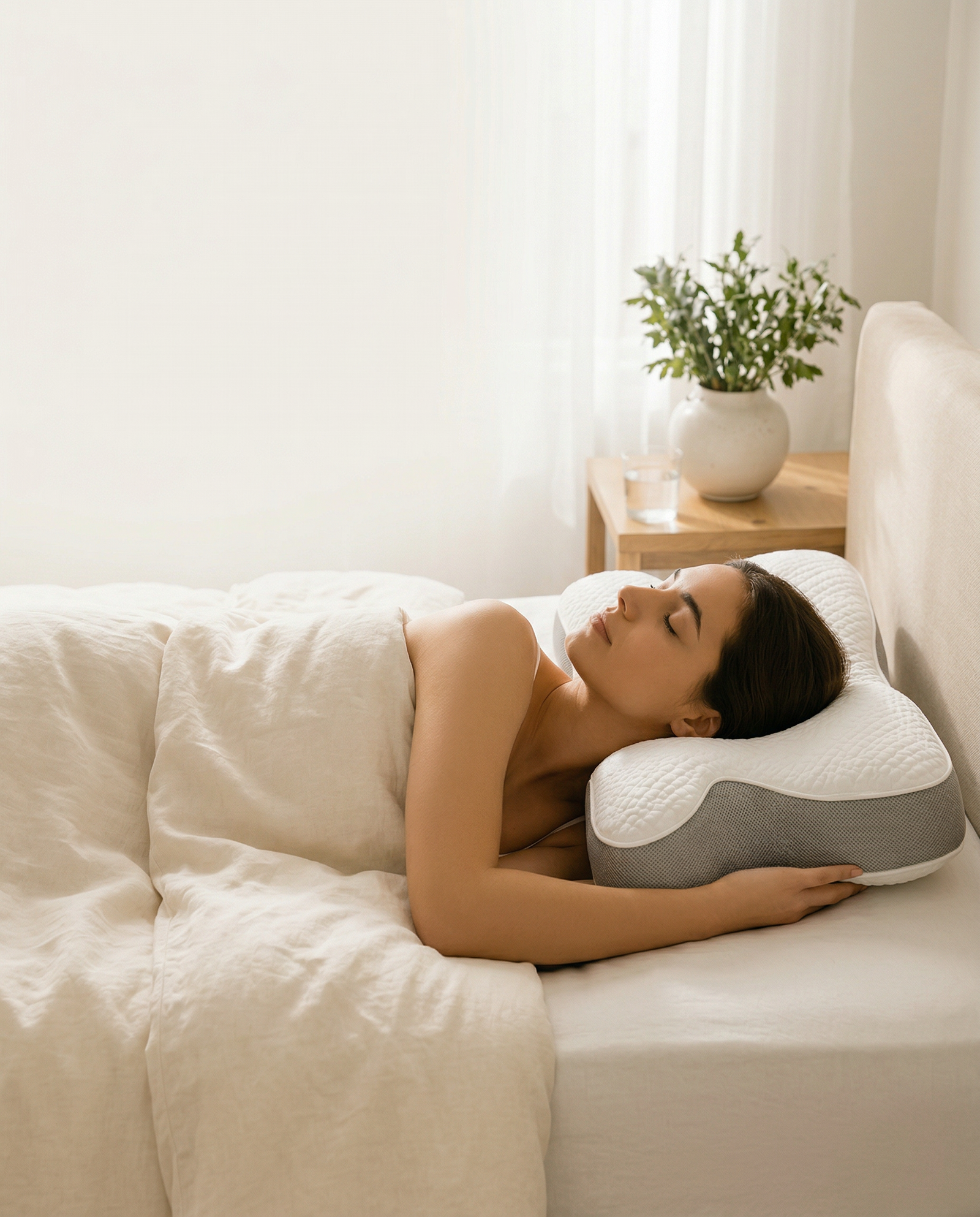 SOMNA Sleep Optimization — Oreiller ergonomique premium